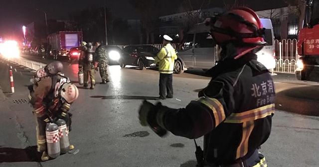 Çin’in başkenti Pekin&#039;de yangın: 19 ölü