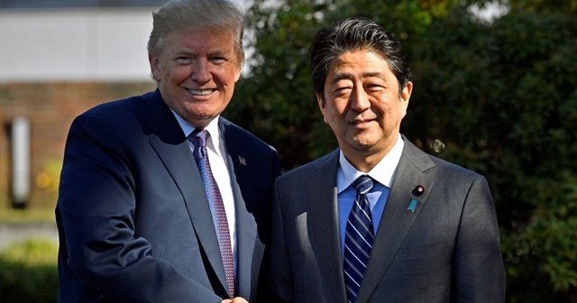 Donald Trump Japonya&#039;da!