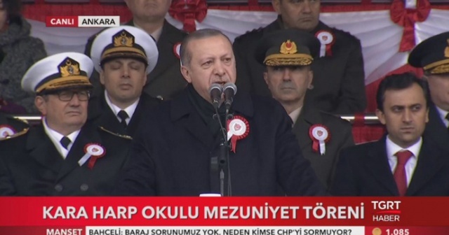 Erdoğan: Bu ordu darbecilerin, vesayetçilerin ordusu değil!