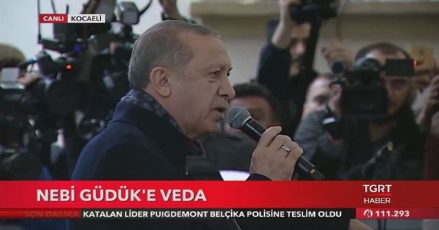 Erdoğan&#039;dan sınıf arkadaşına son görev