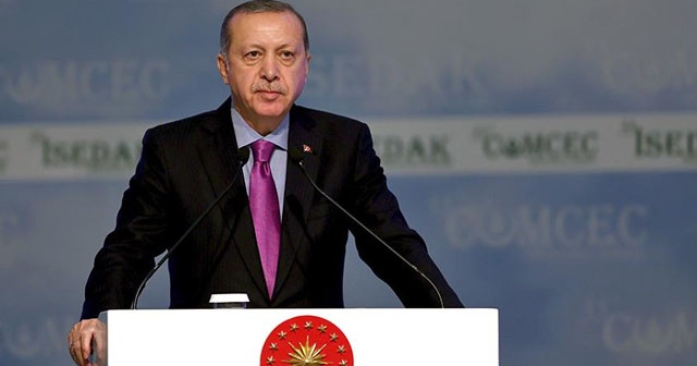 Erdoğan: İslam&#039;ın birliğini yok etmeye yönelik kirli bir senaryo uygulanıyor