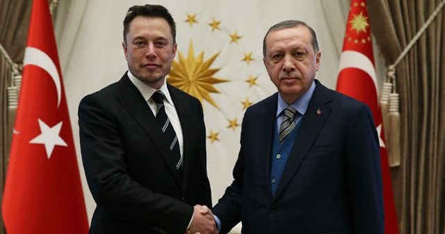 Erdoğan, Tesla Motors CEO&#039;su Elon Musk görüşmesi sona erdi