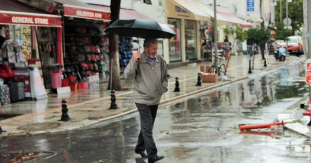 Fırtına Bodrum’u teğet geçti