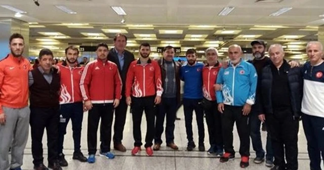Genç milliler yurda döndü