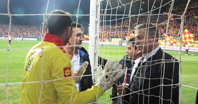Göztepe-Beşiktaş maçında gözaltı