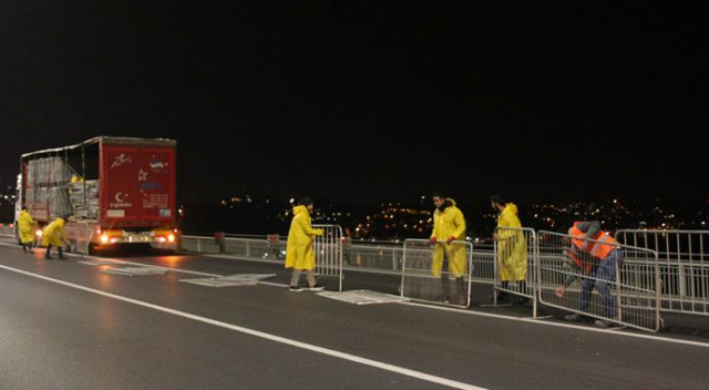 İstanbul&#039;da bu yollar trafiğe kapandı