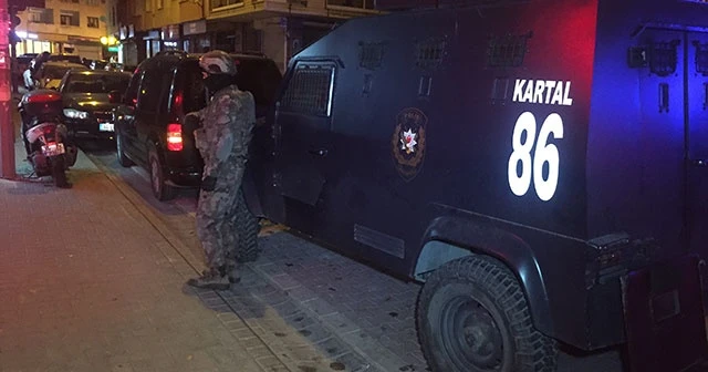 İstanbul'da şafak vakti uyuşturucu operasyonu!