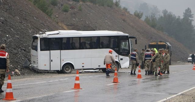 Kahramanmaraş&#039;ta askeri araç kaza yaptı