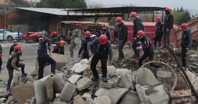 Kahramanmaraş&#039;ta deprem tatbikatı yapıldı