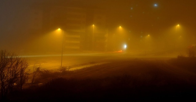 Kastamonu&#039;da görüş mesafesi 30 metreye kadar düştü