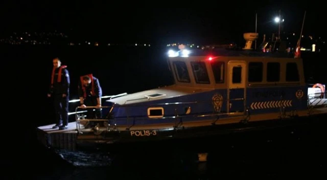 Kaza yapan araç denize uçtu: 1 yaralı