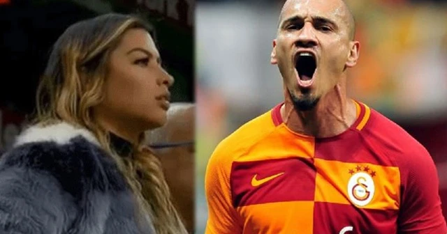 Maicon'un eşinden olay hareket!