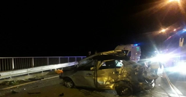 Rize’de kaza: 1 ölü, 3 yaralı