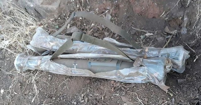 Şırnak'ta 2 güdümlü tanksavar füzesi ele geçirildi