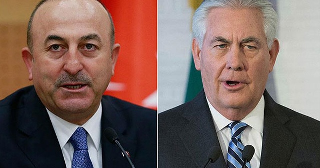 Son dakika! Çavuşoğlu, ABD Dışişleri Bakanı Tillerson ile görüştü!