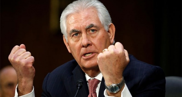 Tillerson, Bahreyn Veliaht Prensi El Halife ile görüştü