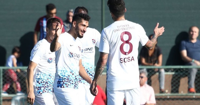 Trabzonspor farklı kazandı