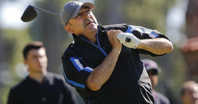 Turkish Airlines Open 2017 Golf Turnuvası&#039;na Bakan Çavuşoğlu da katıldı