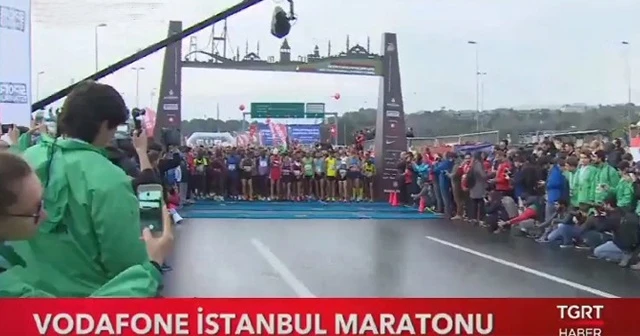 Vodafone 39. İstanbul Maratonu başladı!