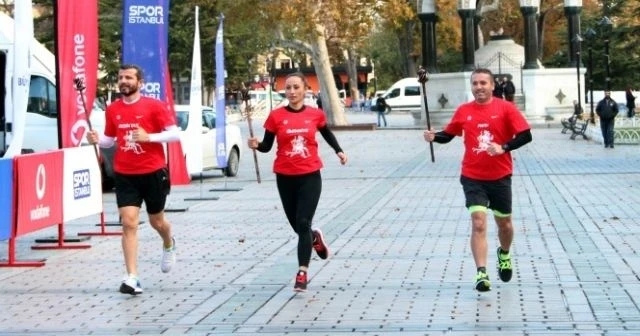 Vodafone Maratonu hazırlık koşuları düzenlendi