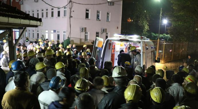 Zonguldak&#039;ta madencilerin eylemi sona erdi