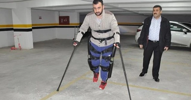 15 Temmuz gazisi 520 gün sonra ilk kez yürüdü