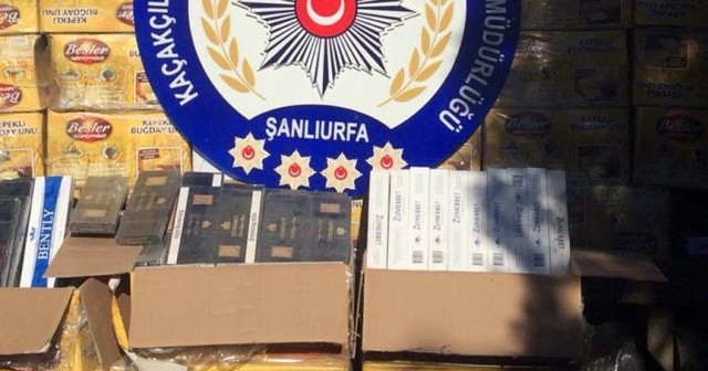 262 bin paket kaçak sigara yakalandı