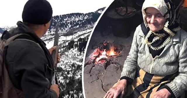 33 yıldır yaylada tek başına yaşıyordu, sonunda ikna edildi