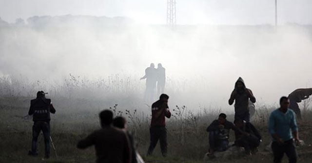 AA foto muhabiri İsrail&#039;in saldırısında yaralandı