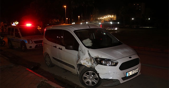 Adana’da kazalı ve kurşunlanmış araç bulundu