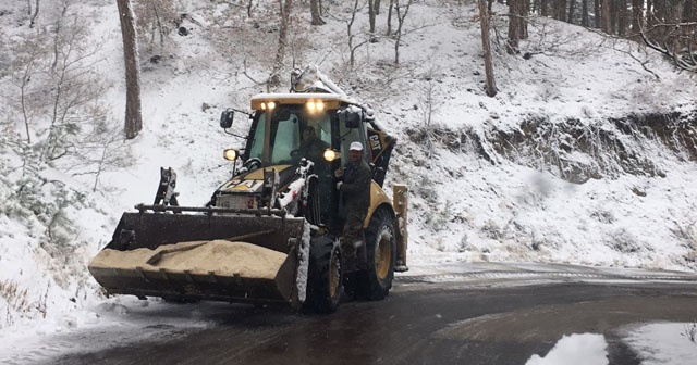 Ankara&#039;da kar yağışı