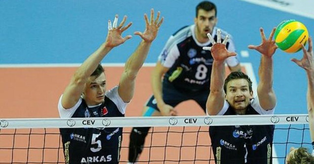 Arkas Spor Voleybol Takımı, Belçika temsilcisi Noliko'ya yenildi