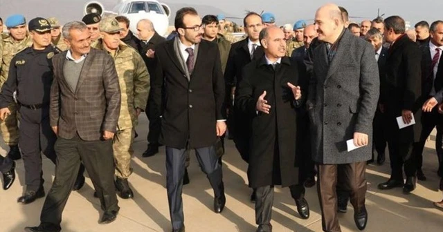 Bakan Soylu, Şırnak'ta incelemelerde bulundu