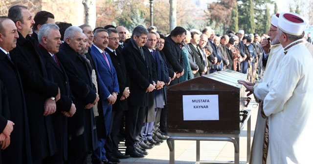 Başbakan Yıldırım cenaze törenine katıldı