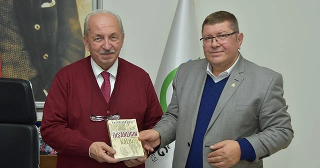 Başkan Albayrak, Yazar Haşim Korkmaz’ı ağırladı