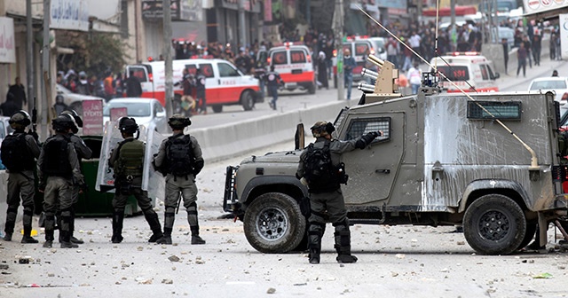 Batı Şeria’da protestolarda sert müdahale: 81 yaralı