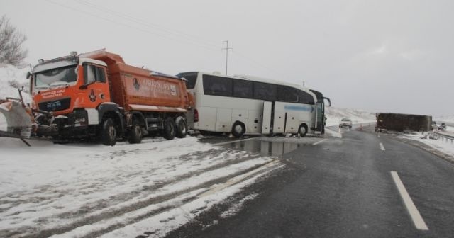 Bolu’da, TEM Otoyolu’nda zincirleme kaza