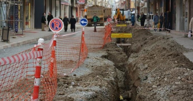 Bulancak&#039;ta doğalgaz için kazma vuruldu