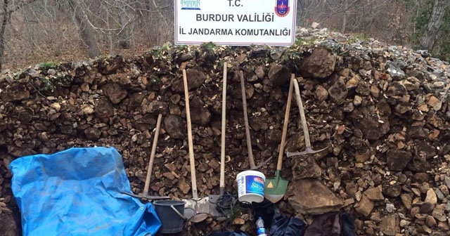 Burdur’da kaçakçılara suçüstü