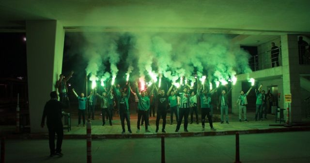 Bursaspor’a Konya’da coşkulu karşılama