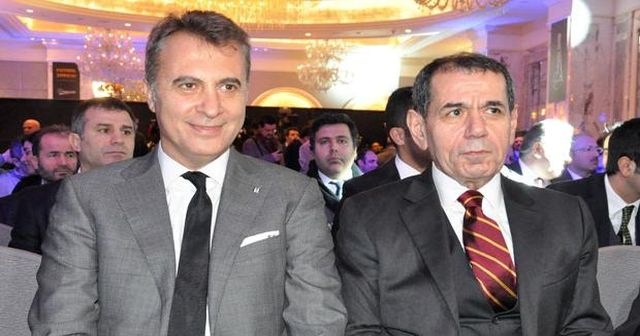 Dursun Özbek&#039;i Fikret Orman uğurladı