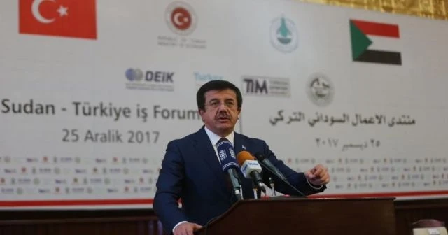 Ekonomi Bakanı Zeybekci Sudan'da