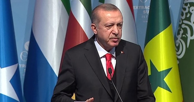Erdoğan: Artık bizim nazarımızda Filistin devletinin başkenti Kudüs&#039;tür ve öyle kalacaktır