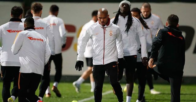 Galatasaray’da Nigel de Jong antrenmanda