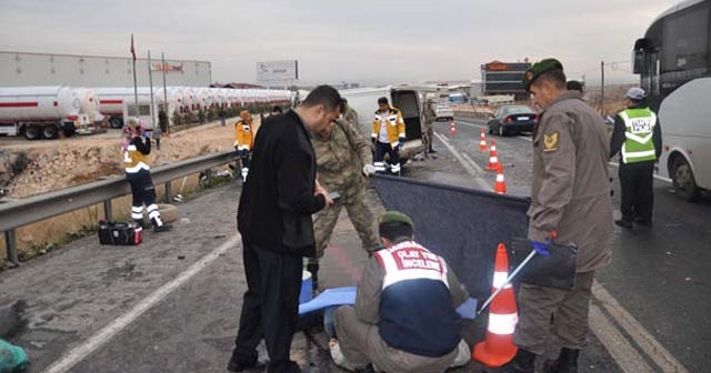 Gaziantep&#039;te katliam gibi kazada hüzünlendiren görüntü