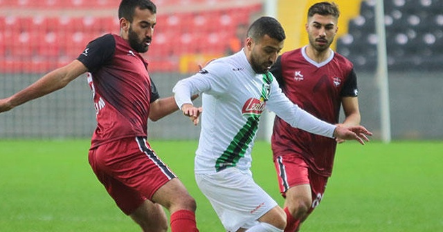 Gaziantepspor ile Denizli golsüz berabere kaldı