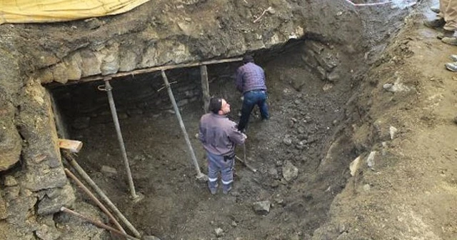 Kepçe operatörü yeraltı şehrini ortaya çıkardı