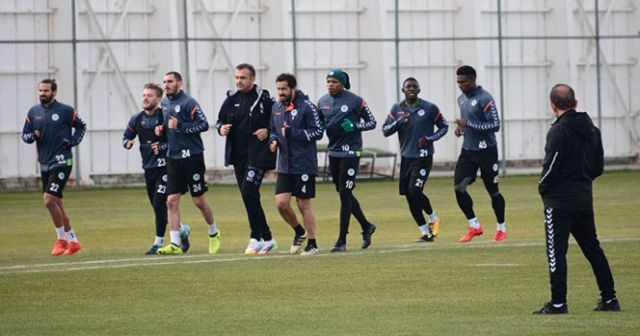 Konyaspor’da Fenerbahçe maçı hazırlıkları başladı