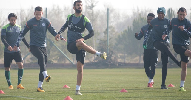 Konyaspor’da, Vitoria Guimares maçı hazırlıkları başladı