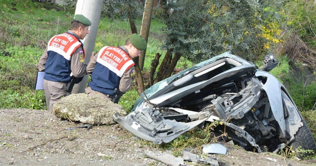 Köyceğiz’de trafik kazası: 1 ölü, 2 yaralı